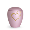 Zvieracia urna Verona Heart - Rose 2,8l