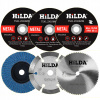 Rezný kotúč Hilda 76 mm 10 mm na rezanie betónu a kovov