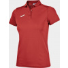 Joma Polokošeľa HOBBY WOMEN POLO SHIRT RED S/S Veľkosť: XL