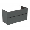 Ideal Standard Finesse Umývadlová skrinka, 100x44x55 cm, 2 zásuvky, matný antracit E3388Y2