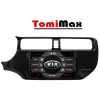 TomiMax KIA Rio Android 14 autorádio s WIFI, GPS, USB, BT HW výbava: QLED 8 Core 8GB+128GB HIGH - iba displej A,C