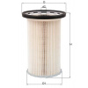 MAHLE Palivový filter KX342