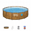 BESTWAY VEĽKÝ RÁMOVÝ BAZÉN 14FT 427X107CM STEEL PRO MAX ČERPADOVÝ REBRÍK (BESTWAY VEĽKÝ RÁMOVÝ BAZÉN 14FT 427X107CM STEEL PRO MAX ČERPADOVÝ REBRÍK)