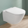 Villeroy & Boch Universo - závesné WC TwistFlush + spomaľovacie WC sedadlo