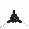 Kľúč Y inbus FORCE trojstranný 2/ 2,5/ 3 mm, čierny