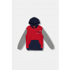 Detská bavlnená mikina United Colors of Benetton 3J68C505C.G.seasonal červená 140