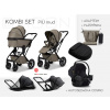 MOON PIÚ Kombi set Black matt - MUD