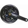 Shimano Stred Altus M311 170mm 42/32/22z. 7/8-k. čierny s krytom na štvorhran