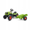 Falk Traktor Claas Arion 410 s valníkem zelený