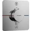 Hansgrohe ShowerSelect Comfort Q - Termostat pod omietku pre 2 spotrebiče, chróm 15583000