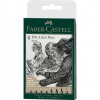 ATRAMENTOVÉ MARKERY - FABER CASTELL - PITT ARTIST PENS - BLACK | 8 KS