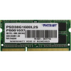 PATRIOT Ultrabook 8GB DDR3 1600MHz / SO-DIMM / CL11 / PC3-12800 / 1,35V PSD38G1600L2S