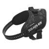 Julius-K9 IDC Powerharness Night Camo - postroj pre psa, s odrazkami, čierna maska - Mini-Mini