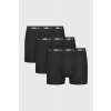 MEN-A 3PACK Bambusové boxerky MEN-A Bernard I čierna S