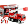 LEAN TOYS Požiarne autíčko s rebríkom