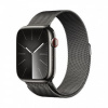 APPLE Watch Series 9 GPS + Cellular 45mm Graphite Stainless Steel Case with Graphite Milanese Loop