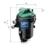 Palivový filter Fiat Panda 03 1.3JTD Sada 1541184E60000 UFI
