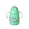 Tommee Tippee netečúci hrnček Superstar so slamkou 300ml green