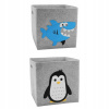 Kôš, košík - Skladacie košíky na tučniaky (Penguin skladovacie koše)
