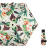 Skladací cestovný dáždnik s Paprademi Biely