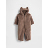 GAP Baby overal z umelej kožušiny Unisex Hnedá 6-12M Hnedá Hnedá