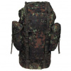 MFH armádny bojový flecktarn 65 l