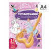 Maľovanky JM A4 so samolepkami Princezné