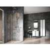 Ravak NEXTY NSKK3-90 štvrťkruh sprchový kút 90x90x195 krídl.dv. Satin, Transp+vešiak 3O677U00Z1