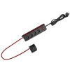 Viking síťová prodlužovací zásuvka R43S, 4x AC 230V, 1x USB-A, 2x USB-C, délka 1,4 m VR43S