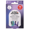 Wild Stripes Náplasti na ústa pro podporu nosního dýchání během noci Sunset (Mouth Patches) 20 ks