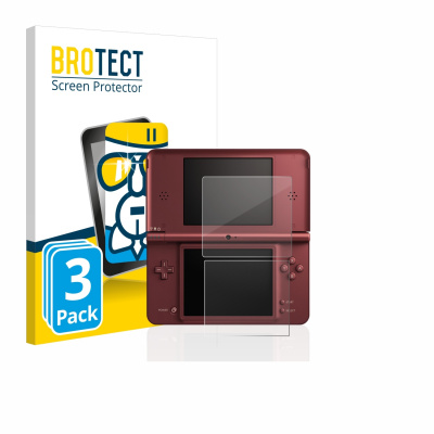 3x Čirá skleněná fólie Brotect AirGlass pro Nintendo DSi XL (3x Čirá skleněná fólie Brotect AirGlass pro Nintendo DSi XL)