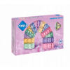 COBLO, magnetické konštrukčné kocky pastel 100