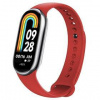 Remienok FIXED Silicone Strap for Xiaomi Mi Band 8, red FIXSSTB-1176-RD