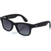 Meta RAY-BAN Meta Wayfarer (Large) Smart Glasses (Gen 2) – Matte Black, Grey Polarized Gradient