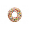Intex Nafukovací kruh donut s posypom 1,14m 56263