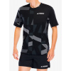 Tričko adidas TERREX Multi Climacool Printed T-Shirt - black/carbon