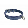 HUHUBAMBOO METAL obojok modrý S 1,4x21-27cm