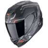 SCORPION prilba na motocykel EXO-520 EVO AIR RANKA (čierna/striebor/červená) XS
