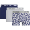 Nike Trunk 3Pk Sn54 Wlf Gry Print L