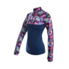 SENSOR COOLMAX THERMO dámská mikina zip deep blue/feather 22200065-03