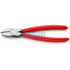KNIPEX 70 01 180 Boční štípací kleště, plastové návleky, fosfátováno na černo 180 mm