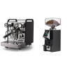 Rocket Espresso Mozzafiato FAST R, black + Eureka Mignon Specialita Smart, CR black