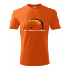 Pánske/Unisex tričko Môj tréner tachometer