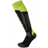 Detské lyžiarske ponožky Mico Superthermo Primaloft Ski Kids Socks - nero giallo fluo 24-26