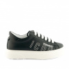 TENISKY DSQUARED2 ICON SNEAKERS MAXI LOGO PRINT BLACK