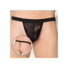 Men G-String 4402 Black pánske sieťované tangá S-L