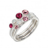 Strieborný prsteň SWAROVSKI Elements silver R3595