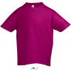 SOL'S | Regent Kids, Detské tričko, červená fuchsia, 10 Y