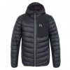 Hannah REVEL HOODY anthracite M; Černá bunda