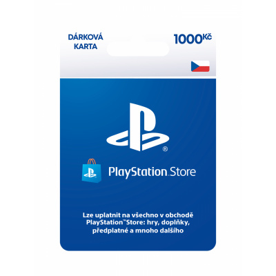 PlayStation Live Cards 1000Kč CZ